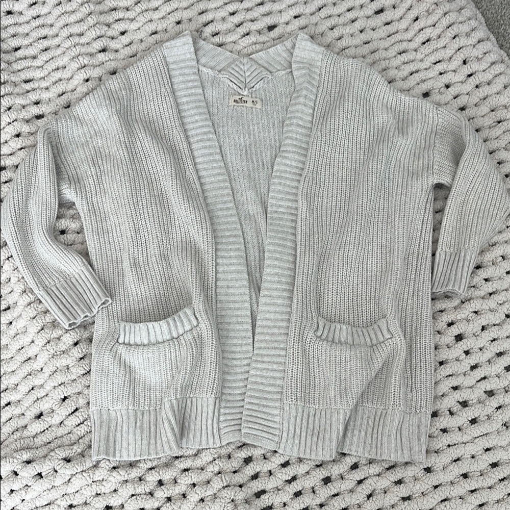 Hollister Cozy Oatmeal Cardigan
